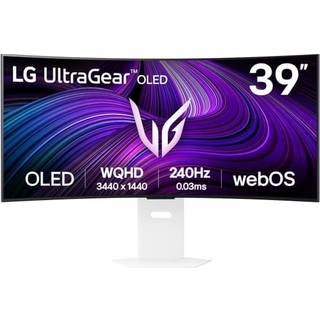 39" LG UltraGear 39GX90SA-W - OLED monitor - curved - 39" - HDR