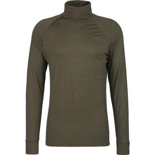 Stoic Merino180 BengtSt. Turtle Neck Merino undertøj Herrer størrelse M farve brun