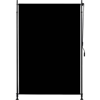 udendørs rullegardin 150x270 cm antracitgrå