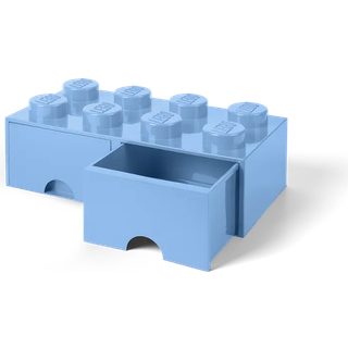 LEGO Opbevaringsklods 8, Lyseblå