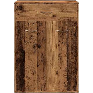 Skoskab 60X35,5X84 Cm Konstrueret Træ - Gammelt træ