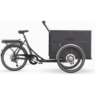 Christiania Pbox El-ladcykel - 8gear & Promovec, Velegnet til Varetransport, Udstyret med Gasdæmpere