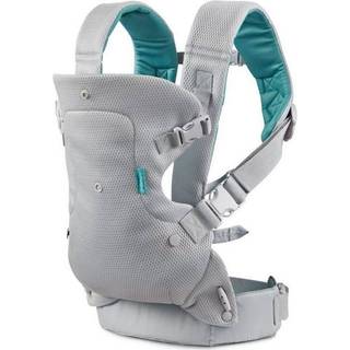 Bkids Infantino Flip Light & Airy 4-i-1 bæresele - lys grå