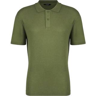 Stoic WoolHemp VarbergSt. Pique Polo Polo-shirt Herrer størrelse 4XL farve olivengrøn