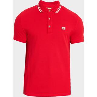 Valentino VLogo cotton piquÃ© polo shirt - red - EU 54