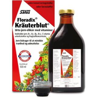 Salus Floradix Kräuterblut Urte-Jern Mikstur - 500 ml