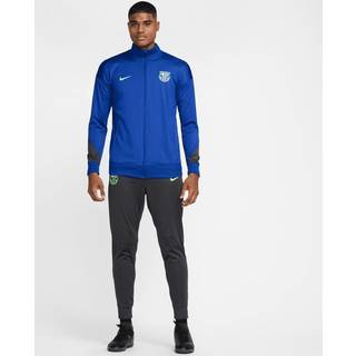 Maskinstrikket FC Barcelona Strike Third Nike Dri-FIT-fodboldtracksuit til mænd - blå - blå - XL