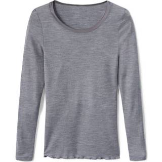 Calida True Confidence Shirt Long Sleeve - Grey - X-Small