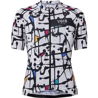 Cykeltrøje Void Abstract Jersey Women White