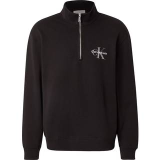 Calvin Klein Jeans Half Zip Sweatshirt Black