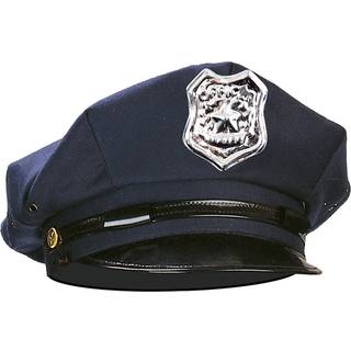 Blaue Polizei Mütze