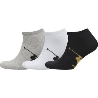Polo Ralph Lauren 3-Pack Sneaker Sock Grey/White/Black