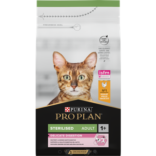 Purina Pro Plan Cat Sterilised Delicate Digestion Adult 1+ med Kylling 1,5 kg