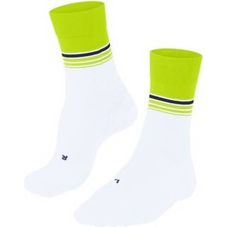 Falke RU4 Endurance Cool Running Socks Men - White, Light Green, Size 42-43 - white