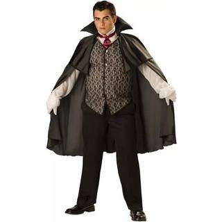 Midnat Vampire Cape & Vest Designer kostume voksen xxx-stor