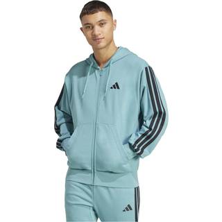 adidas adidas Green Light Essentials 3-Stripes French Terry Full Zip Hoodie
