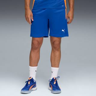 PUMA INDIVIDUAL Padel Training Shorts Men, Clothing, Vivid Blue/Heat Fire, M - Heat Fire - M