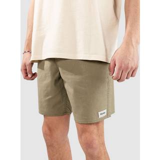 Rhythm Classic Linen Jam Shorts - 36 - olive