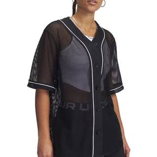 Under Armour Sportstyle Women's Baseball Jersey Black / White XL
