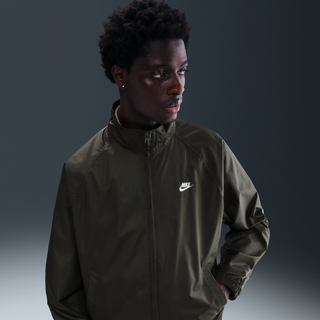 Nike Club-Roscoe-jakke med fuld lynlås til mænd - grøn - XS