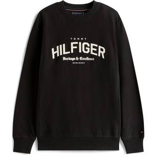 Arch Crew Neck Sweatshirt, Black, S