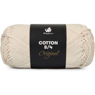 Cotton 8/4, Råhvid