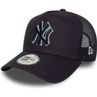 9Forty Outline EF Trucker New York Yankees NVY Cap, Navy, One Size