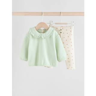 Next Baby Frill Collar Sweater and Leggings 2 Piece Set (0mths-2yrs)
