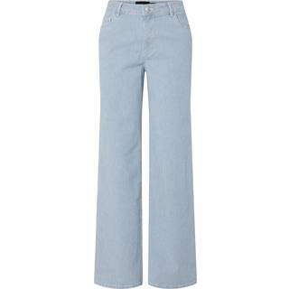 Pcbillo Mw Stribet Wide Fit Jeans