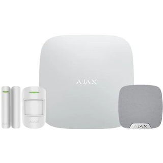 Ajax alarm 2 kit med Sirene Hvid