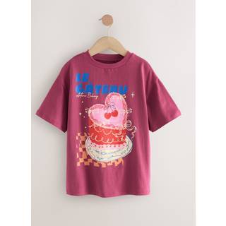 Next Oversized Graphic Tryk T-shirt (3-16år)