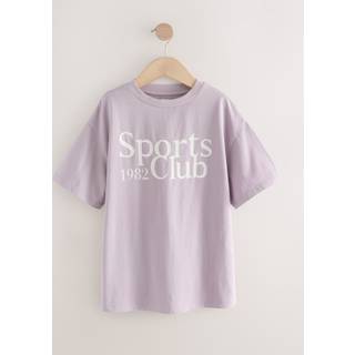 Next Oversized Graphic Tryk T-shirt (3-16år)