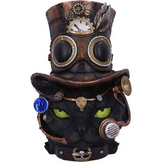 Steampunk Felius Mogg Katzen Figur 28,8cm