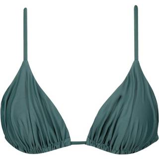 Barts Women's Kelli Gathered Triangle Bikinitop Damer størrelse 42 farve blå