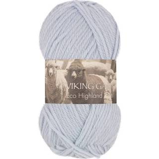 Viking garn Eco Highland Wool - Lyseblå, color 220, 50 gram
