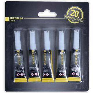 Superlim 5 stk.