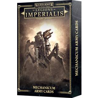Mechanicum Army List Cards - Legions Imperialis - Games Workshop