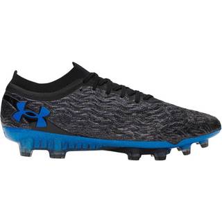 Under Armour Magnetico Elite 5 FG Men's Soccer Cleats Black / Titan Gray / Blue Atlantis 41