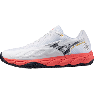 Mizuno Wave Enforce Court AC (U) (White/Baritone Blue/Calypso Core) - 43