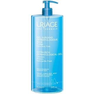 Uriage Hygiène Extra-Rich Dermatological Gel Rensegel til ansigt og krop 1000 ml - 1000 ml