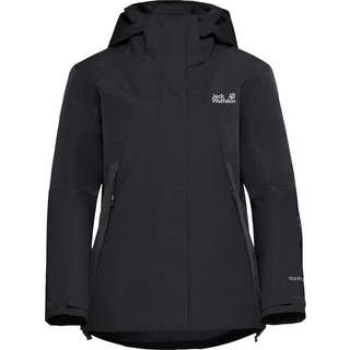 Jack Wolfskin Flowline 2L Ins, skijakke, dame, sort