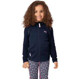 Kari Traa Kid's Kari Full Zip Fleece Fleecejakke Børn størrelse 104 farve blå