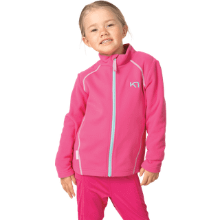 Kari Traa Kid's Kari Full Zip Fleece Fleecejakke Børn størrelse 104 farve pink
