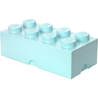 LEGO Opbevaringskasse 8, Design Collection, Turkis