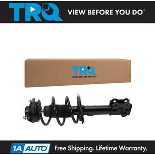 TRQ Forreste Venstre Hjre Komplet fjederben og skruefjeder Frer Passagerside Kompatibel med 2013-2016 Hyundai Genesis Coupe