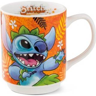 STITCH - 14oz Mug - Orange