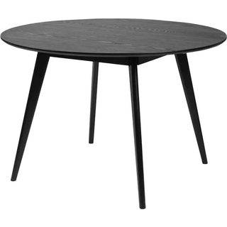 Rundt spisebord Yumi af gummitræ, Ø 115 cm