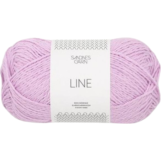 Line garn fra Sandnes Garn - Lilla