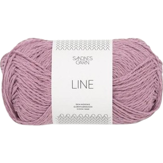 Line garn fra Sandnes Garn - Rosa lavendel