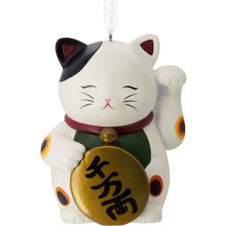 Hallmark Lucky Cat Christmas Ornament